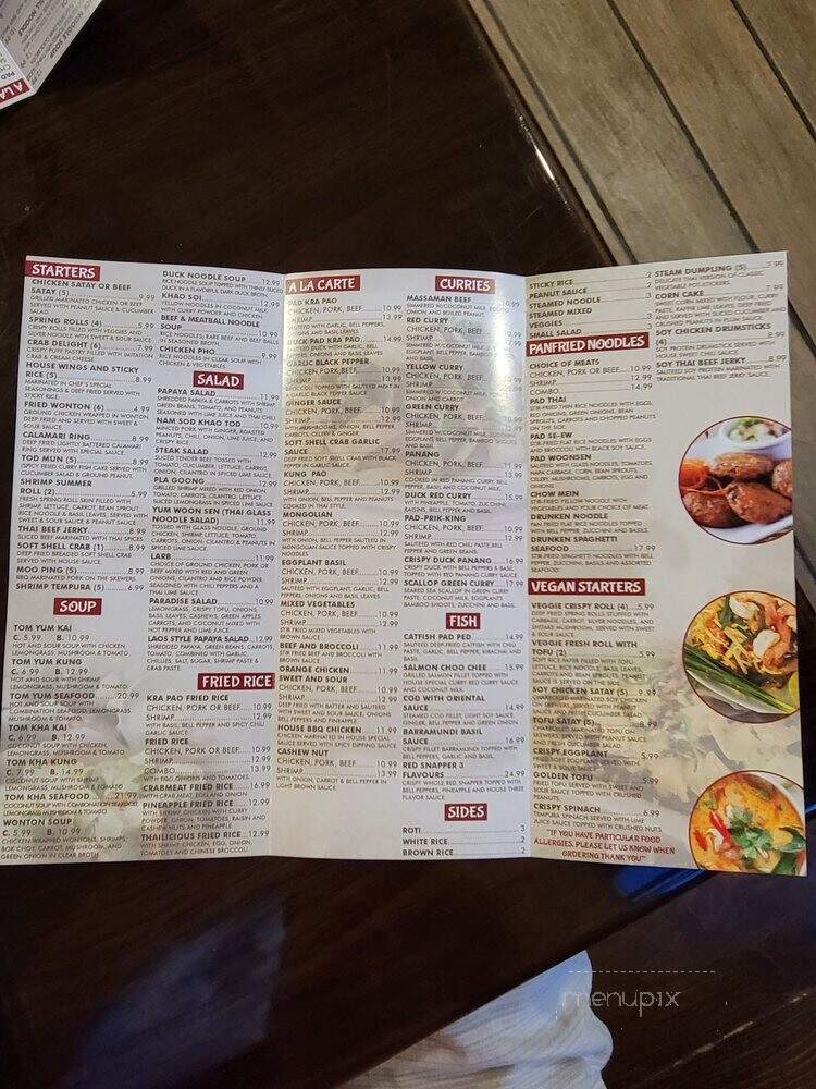 Thailicious Authentic Thai & Vegan - Henderson, NV menu_pic