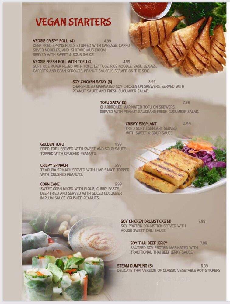 Thailicious Authentic Thai & Vegan - Henderson, NV menu_pic