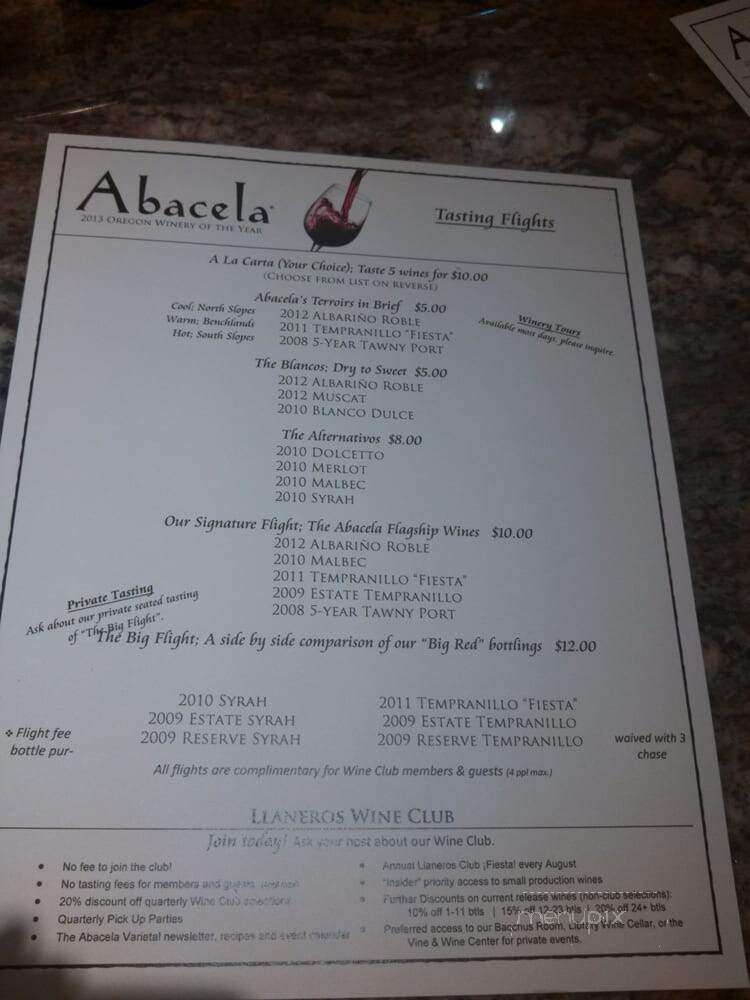 Abacela Vineyards & Winery - Roseburg, OR