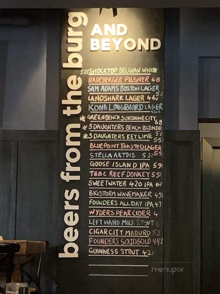 Tap Room at the Hollander - St Petersburg, FL menu_pic