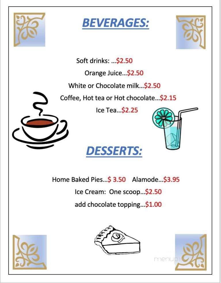 Agon's Restaurant - Wyoming, MI menu_pic