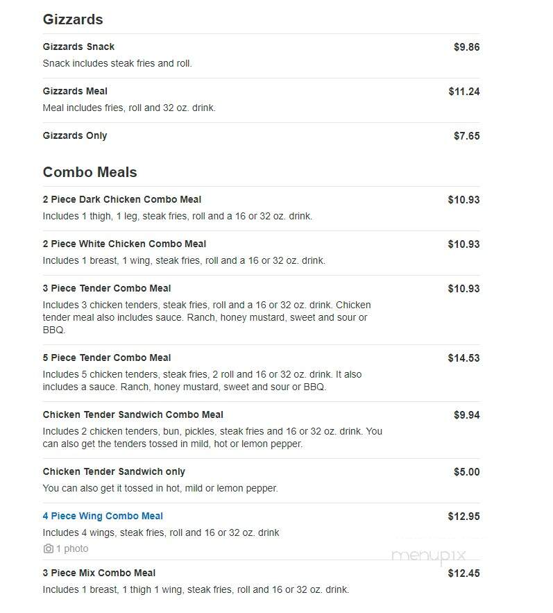 Big Chic - Mcdonough, GA menu_pic
