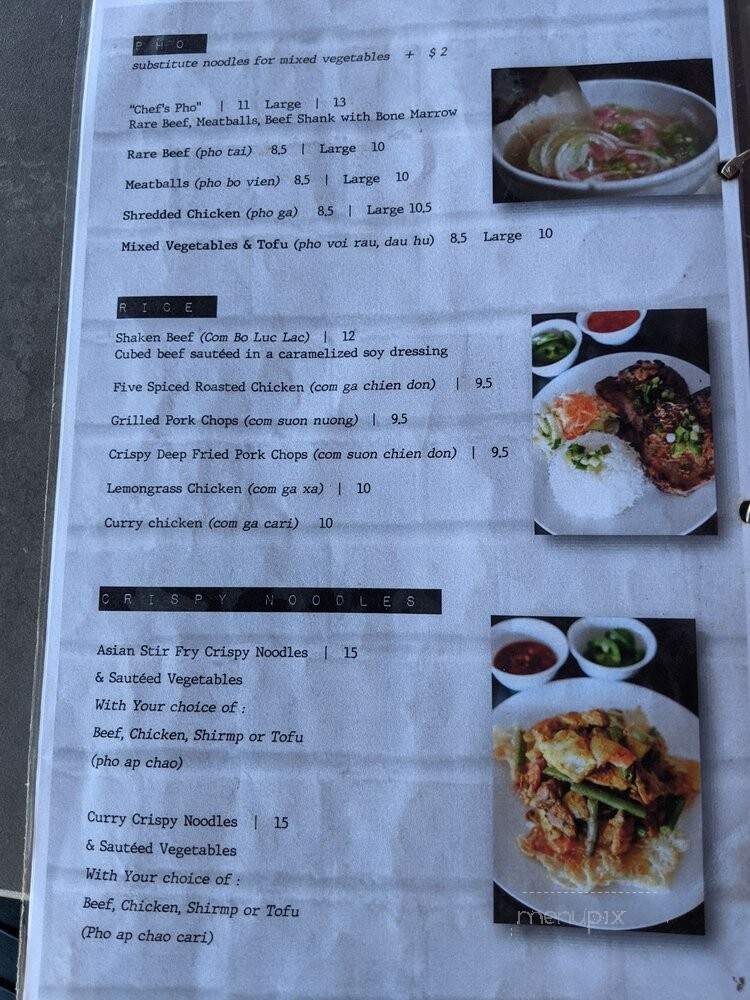 Vietnam Pearl - Costa Mesa, CA menu_pic