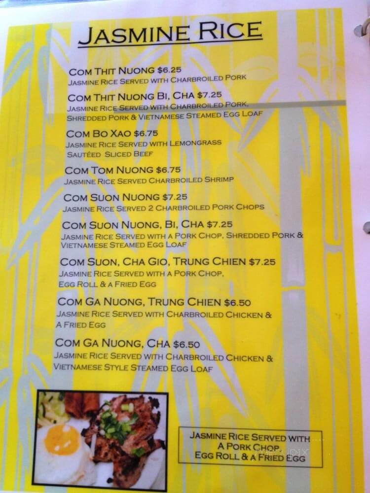 Vietnam Pearl - Costa Mesa, CA menu_pic