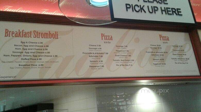 Tagliare - Newark, NJ menu_pic