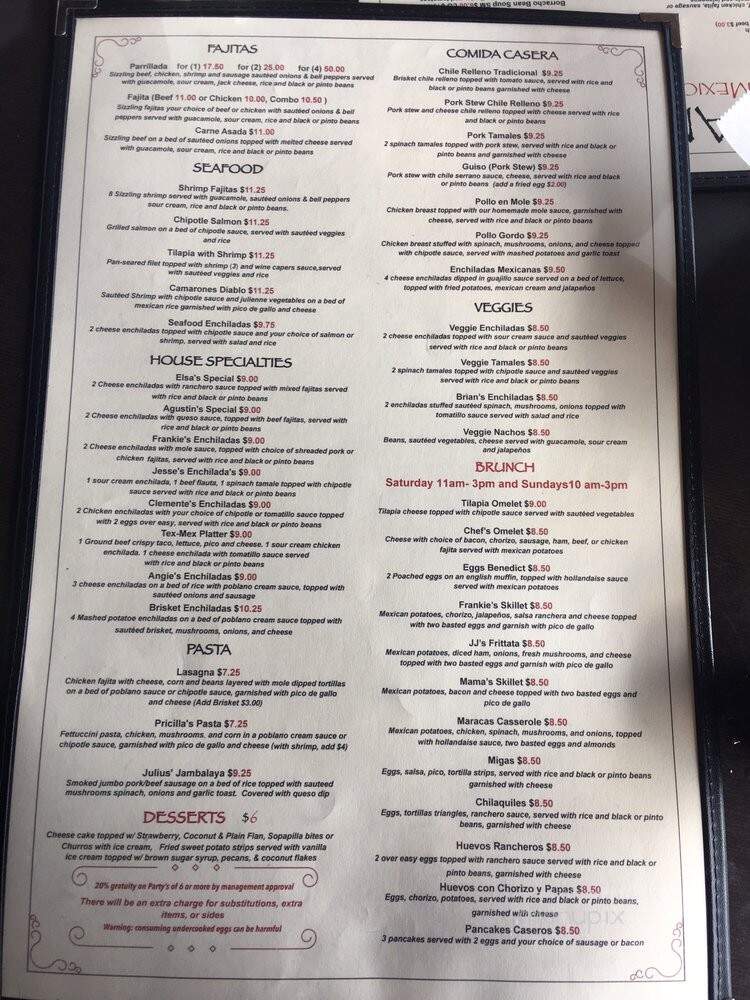 Dos Arroyos Comida Casera - Richardson, TX menu_pic