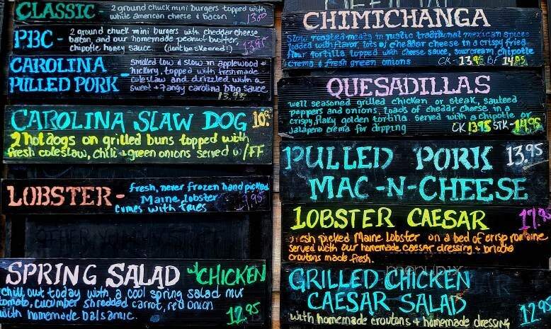 Shebas Wicked Kitchen - Oakland, ME menu_pic