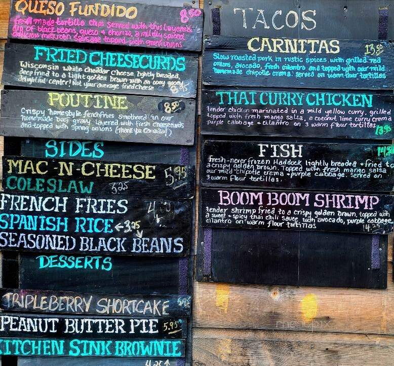 Shebas Wicked Kitchen - Oakland, ME menu_pic