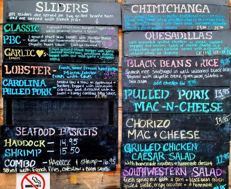 Shebas Wicked Kitchen - Oakland, ME menu_pic