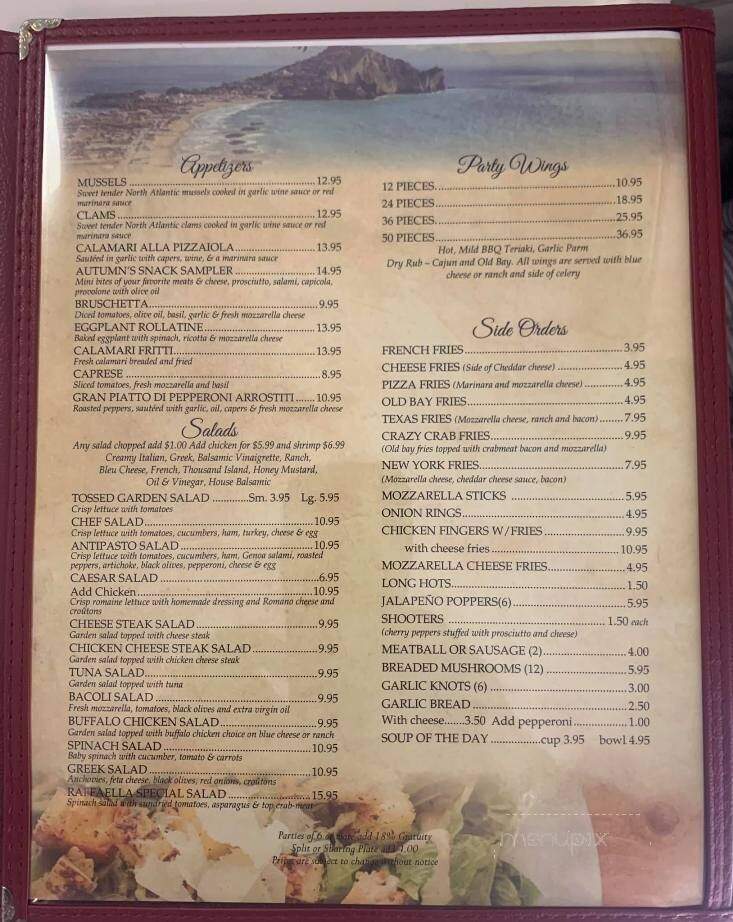 Mamma Rita's - Groveland, FL menu_pic