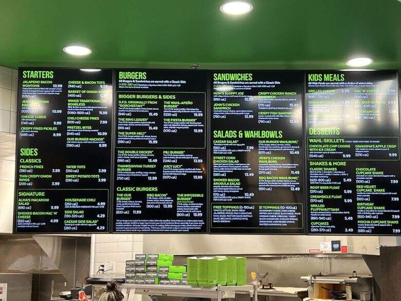 Wahlburgers - Springfield, MO menu_pic