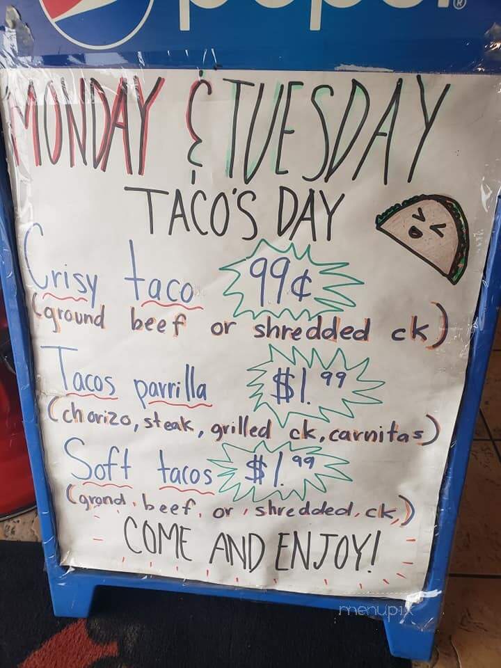 Nopalitos Grill - Harrison, AR menu_pic