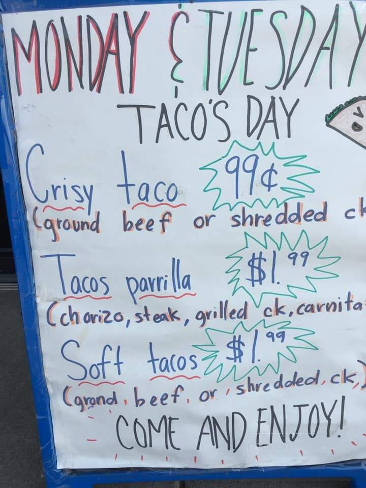 Nopalitos Grill - Harrison, AR menu_pic