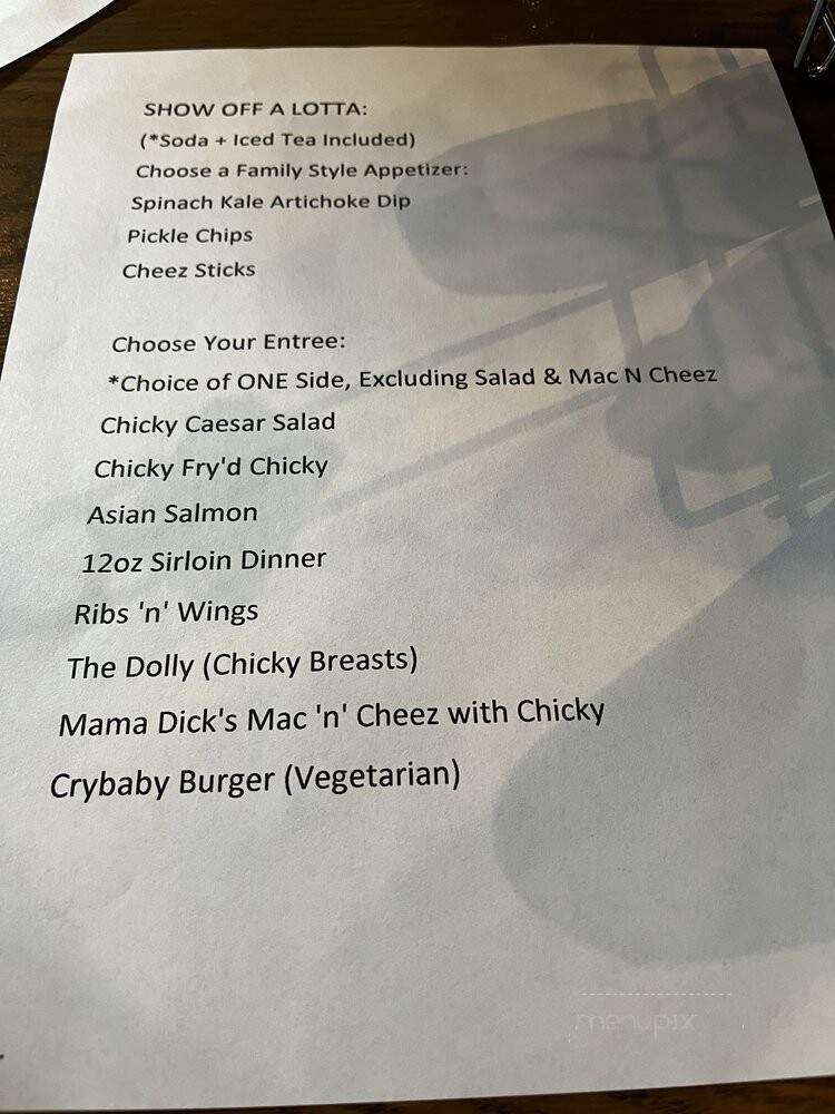 Dick's Last Resort - Pigeon Forge - Pigeon Forge, TN menu_pic