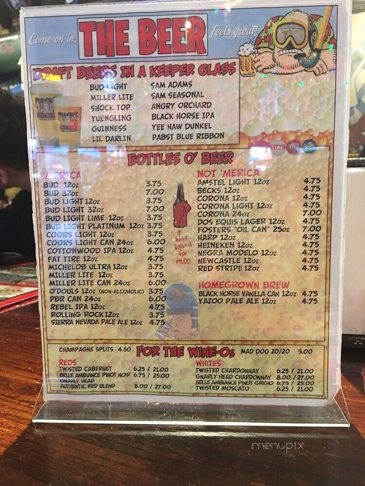 Dick's Last Resort - Pigeon Forge - Pigeon Forge, TN menu_pic