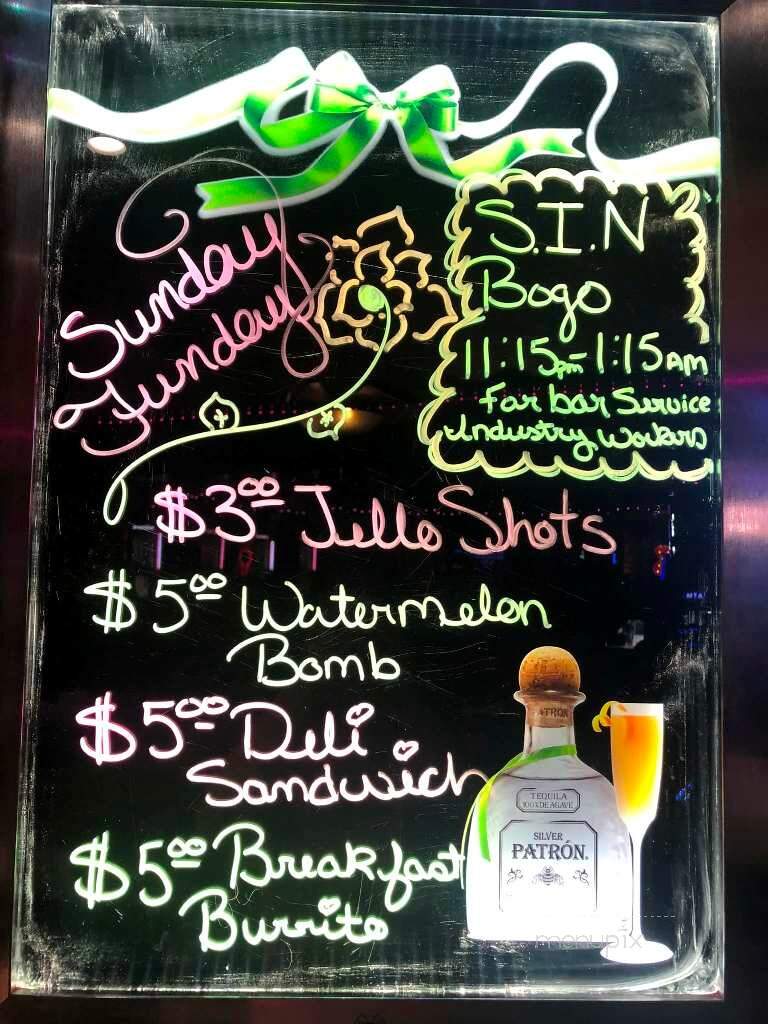 Horseshoe Bar & Grill - Casper, WY menu_pic