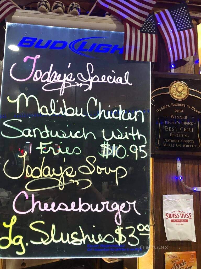 Horseshoe Bar & Grill - Casper, WY menu_pic