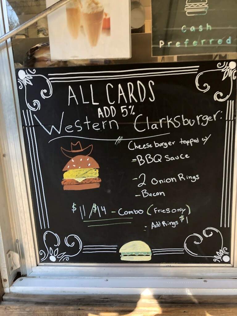 Dinky Diner - Clarksburg, CA menu_pic
