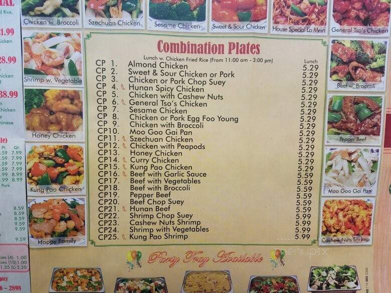Dragon Town - South Lyon, MI menu_pic