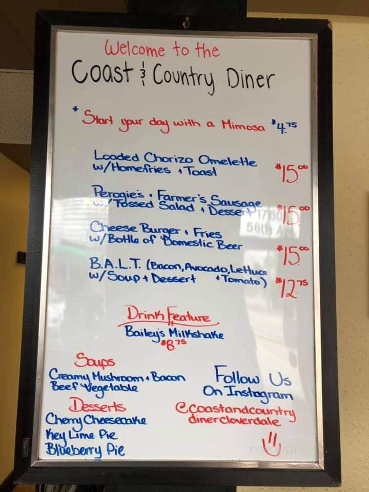Coast & Country Diner - Surrey, BC