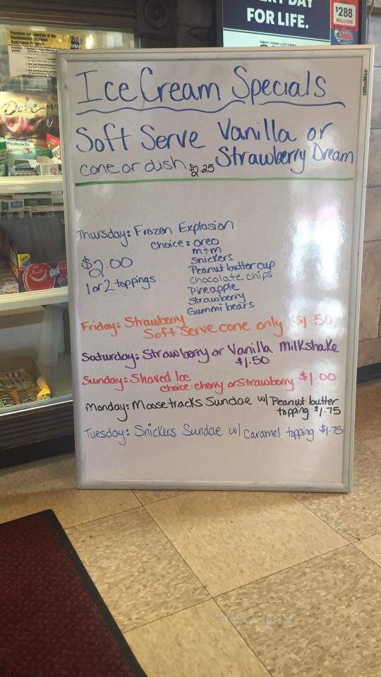 Spikes - Edmeston, NY menu_pic