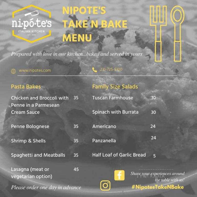 Nipote's Italian Kitchen - Muskegon, MI