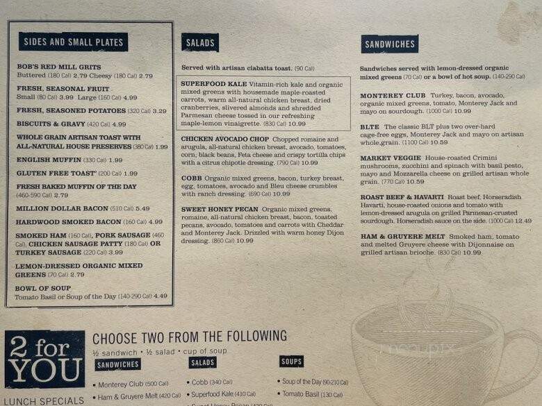 First Watch - Chesapeake, VA menu_pic