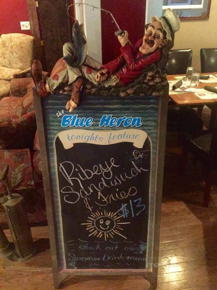 The Blue Heron Restaurant at the Landing - Van Buren, MO menu_pic