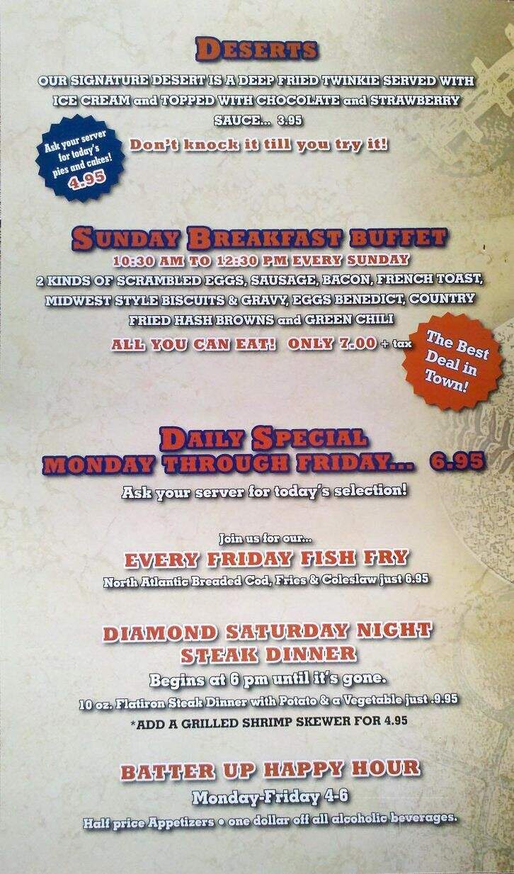 Wrigley's Chicago Sports Bar - Golden, CO menu_pic