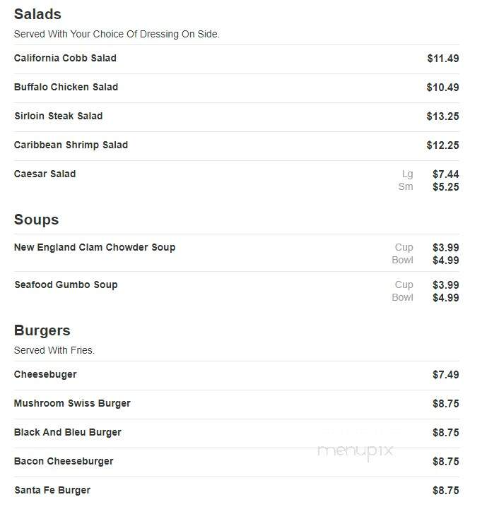 Crabby Jacks - Deerfield Beach, FL menu_pic
