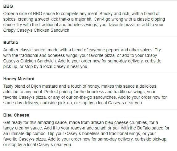 Caseys Carry Out Pizza - Forsyth, MO