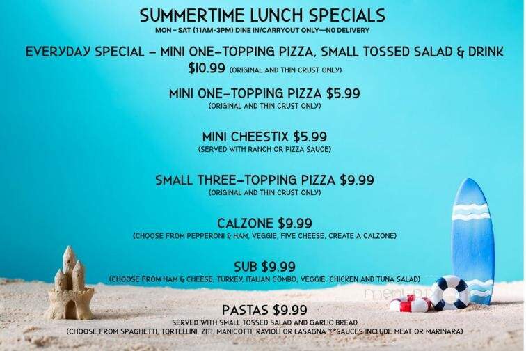 Geppeto's Of Newton - Newton, NC menu_pic