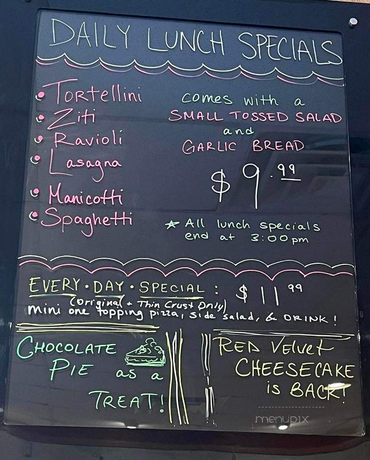 Geppeto's Of Newton - Newton, NC menu_pic