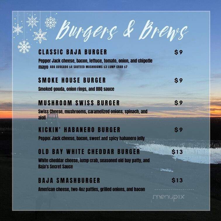 Baja Restaurant - Virginia Beach, VA menu_pic