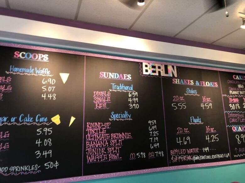 Island Creamery - Berlin, MD menu_pic