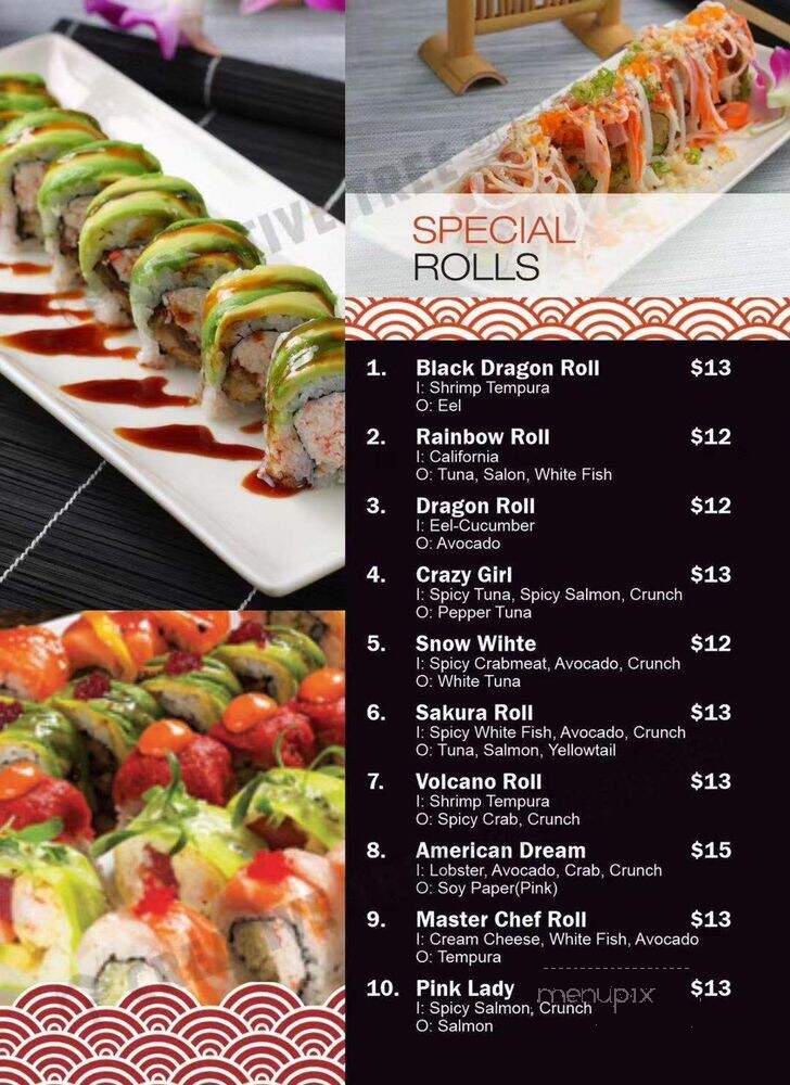 Master Chef - Syosset, NY menu_pic