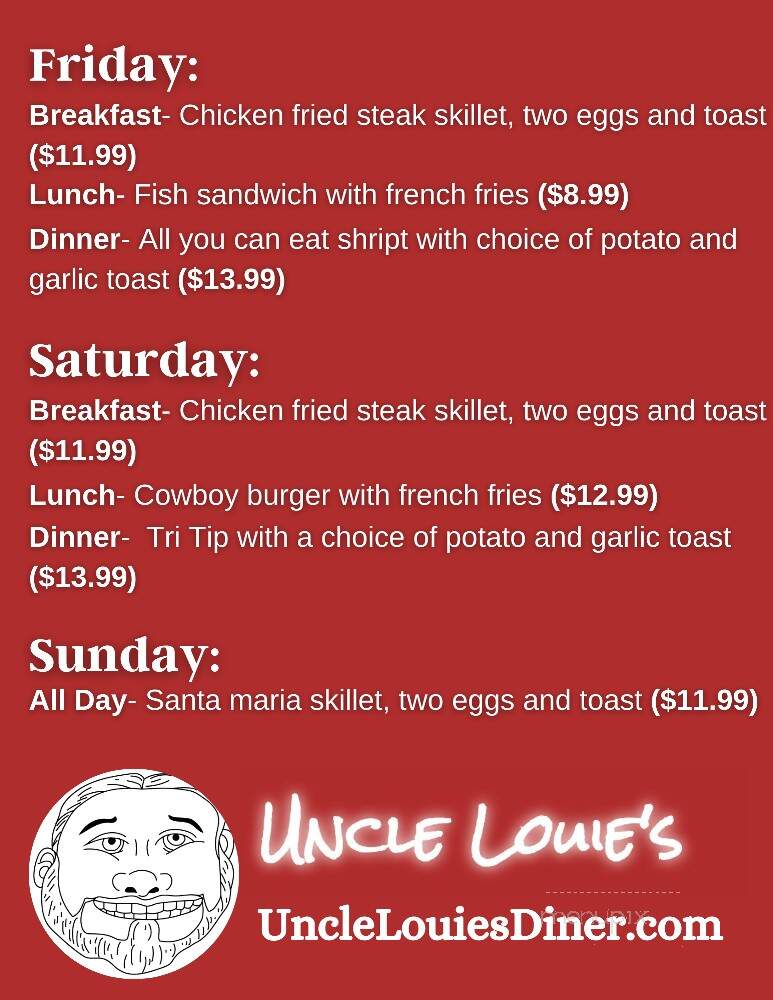 Uncle Louie's Diner - Spearfish, SD