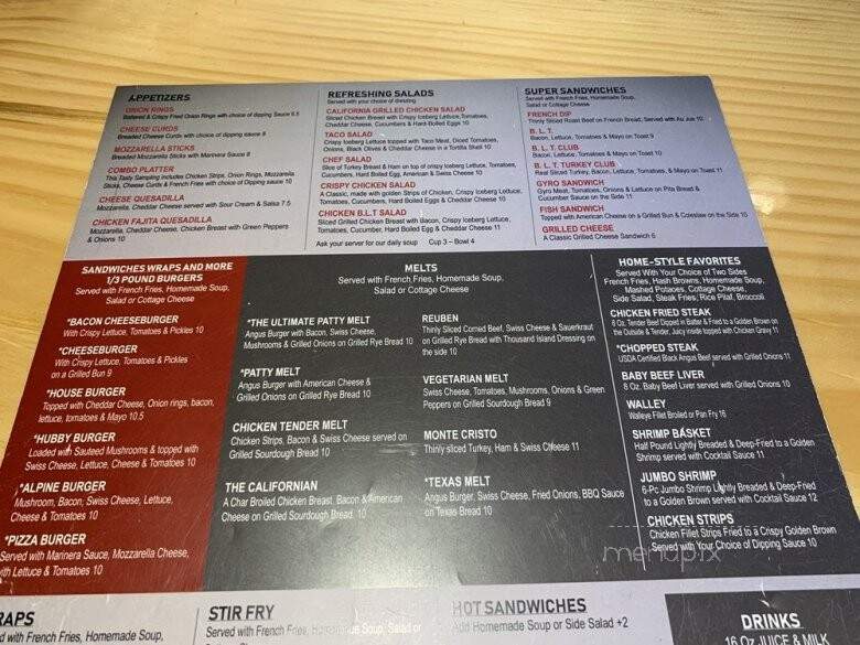 Red Roof Cafe & Breakfast - Ripon, WI menu_pic