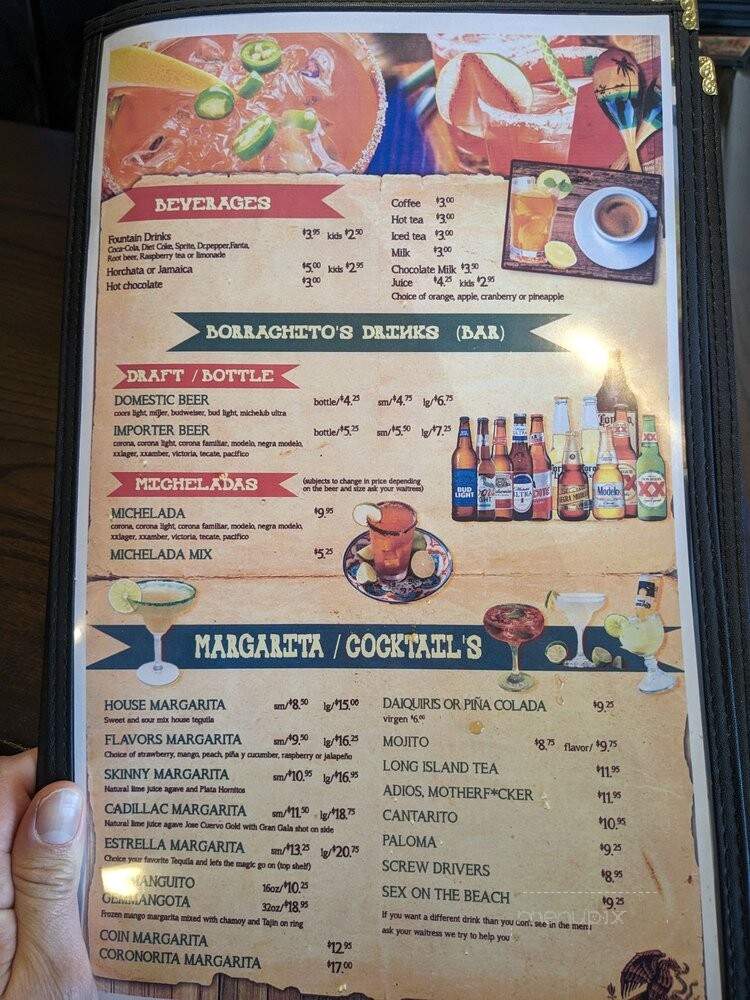 Costere Mexican Restaurant - Lakewood, CO menu_pic