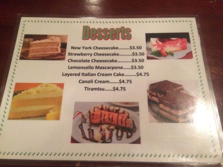 Napoli's Italian Restaurant - Ponca City, OK menu_pic