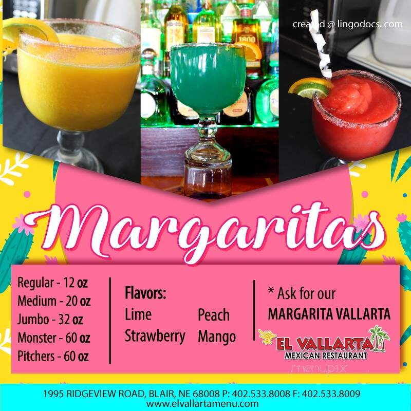 El Vallarta - Blair, NE menu_pic