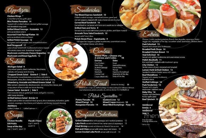 American Polish Cultural Center - Troy, MI menu_pic