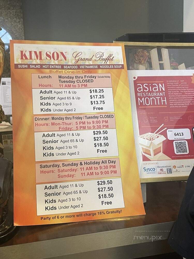 Kim Son Restaurant - Houston, TX