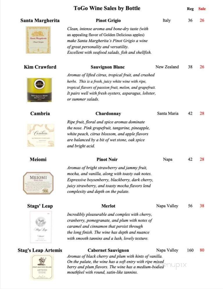 Sushi Jin - Houston, TX menu_pic
