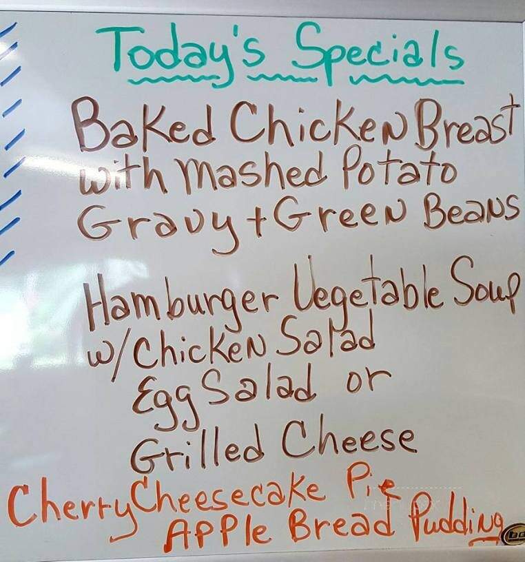 Viking Diner - Viking, MN menu_pic