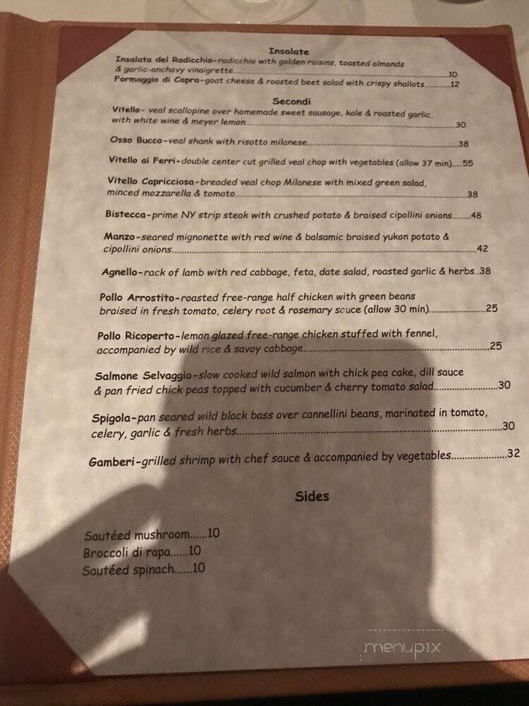 Benito Restaurant - Union, NJ menu_pic