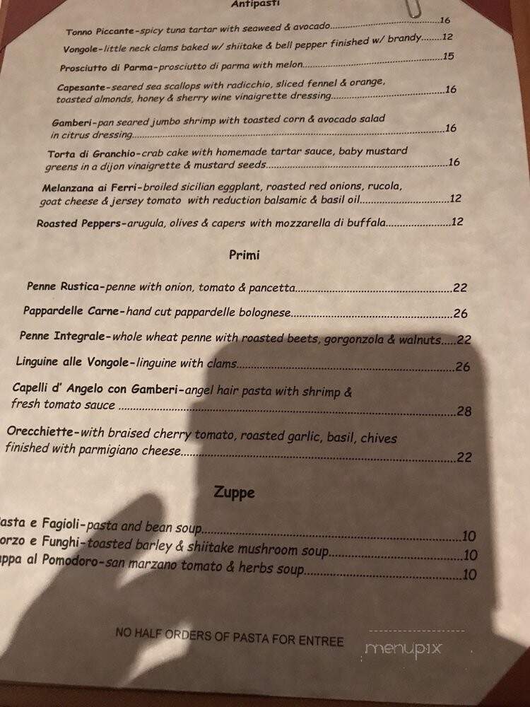 Benito Restaurant - Union, NJ menu_pic