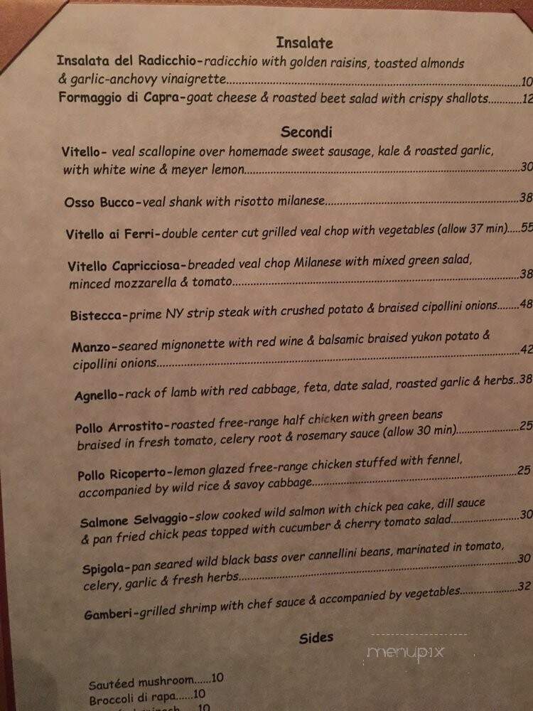 Benito Restaurant - Union, NJ menu_pic