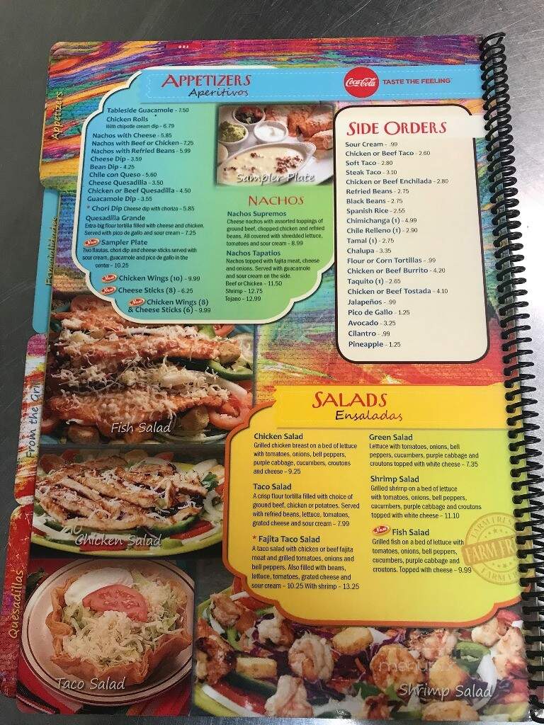 Los Tres Magueyes - Rolesville, NC menu_pic