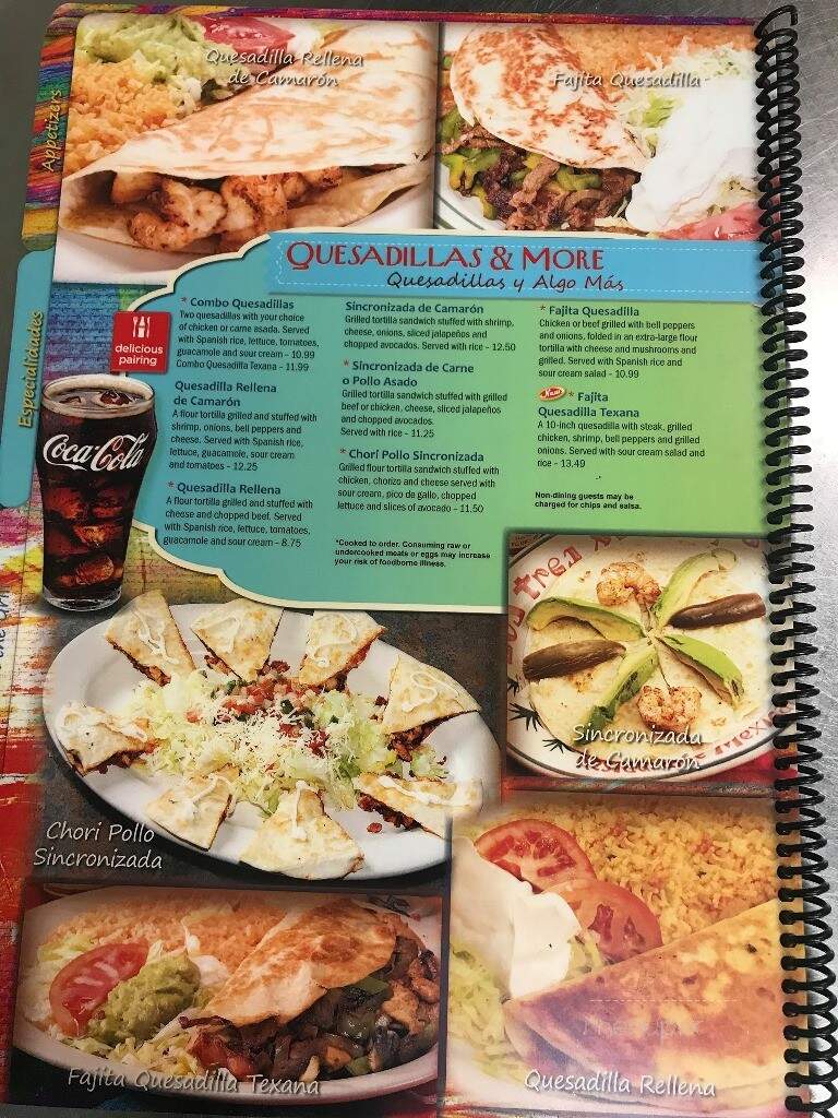 Los Tres Magueyes - Rolesville, NC menu_pic